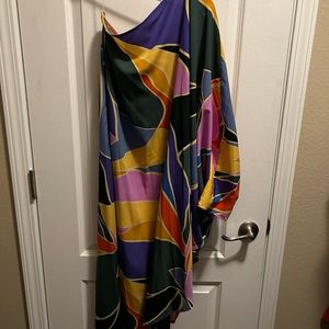 Tyche "dare to love" teal dress. Worn only once in great condition! Size M.